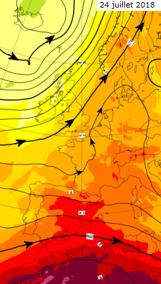 Image d'illustration pour Vague de chaleur voire canicule en dernière semaine de juillet