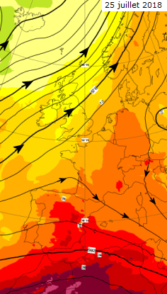 Image d'illustration pour Vague de chaleur voire canicule en dernière semaine de juillet