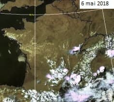 Image d'illustration pour Soleil et chaleur au Nord mais orages au Sud ce début mai
