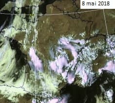 Image d'illustration pour Soleil et chaleur au Nord mais orages au Sud ce début mai
