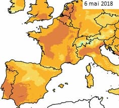 Image d'illustration pour Soleil et chaleur au Nord mais orages au Sud ce début mai