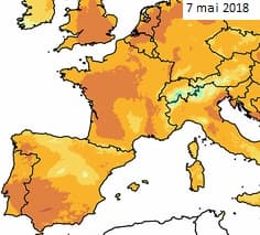 Image d'illustration pour Soleil et chaleur au Nord mais orages au Sud ce début mai