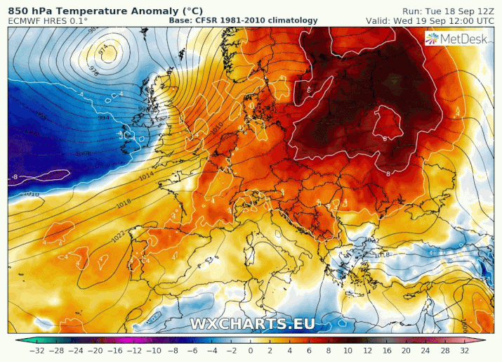 Image d'illustration pour Vers un mois de septembre plus chaud que la normale