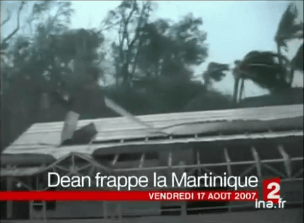 Image d'illustration pour 17 août 2007 : l'ouragan Dean traverse les Antilles Françaises
