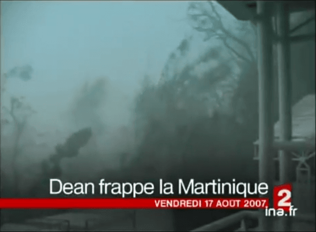 Image d'illustration pour 17 août 2007 : l'ouragan Dean traverse les Antilles Françaises