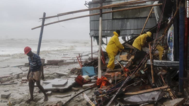 Image d'illustration pour Cyclone Roanu : dégâts et victimes du Sri Lanka au Bangladesh