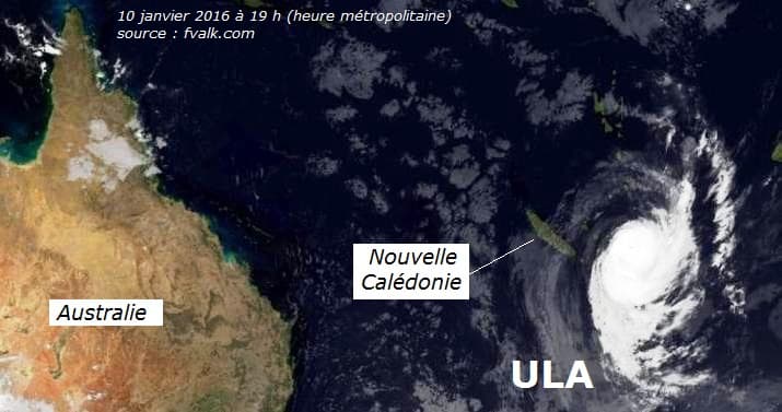 Image d'illustration pour Cyclone Ula : conséquences limitées en Nouvelle Calédonie