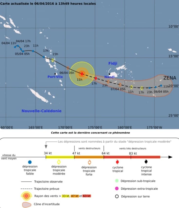 Image d'illustration pour Le cyclone Zena aggrave les inondations sur les îles Fidji