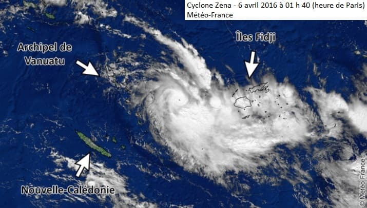 Image d'illustration pour Le cyclone Zena aggrave les inondations sur les îles Fidji