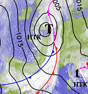 Image d'illustration pour BILAN - Dépression Doris : vent, vagues & submersions sur le Nord-Ouest