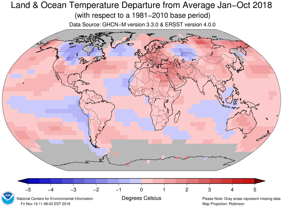 Image d'illustration pour 2018 parmi les plus chaudes en France et dans le Monde