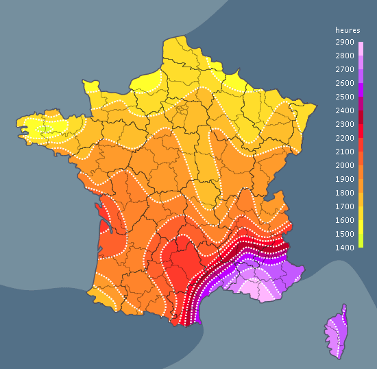 Image d'illustration pour Pourquoi fait-il plus souvent beau et chaud près de la Méditerranée ?