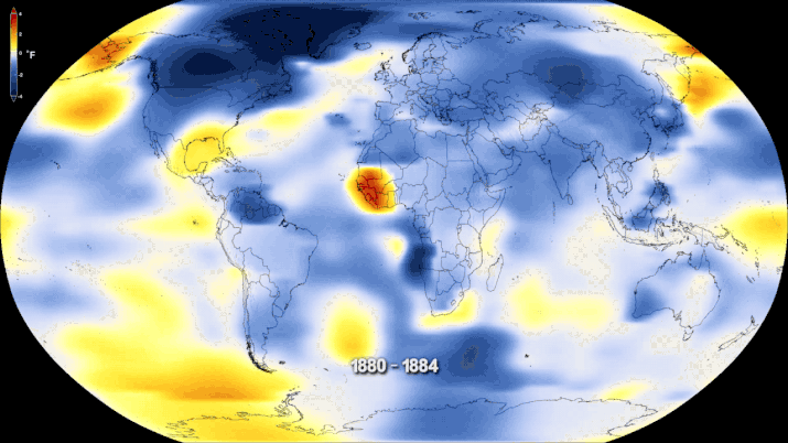 Image d'illustration pour 2017 exceptionnellement chaud : confirmation de la NASA et NOAA