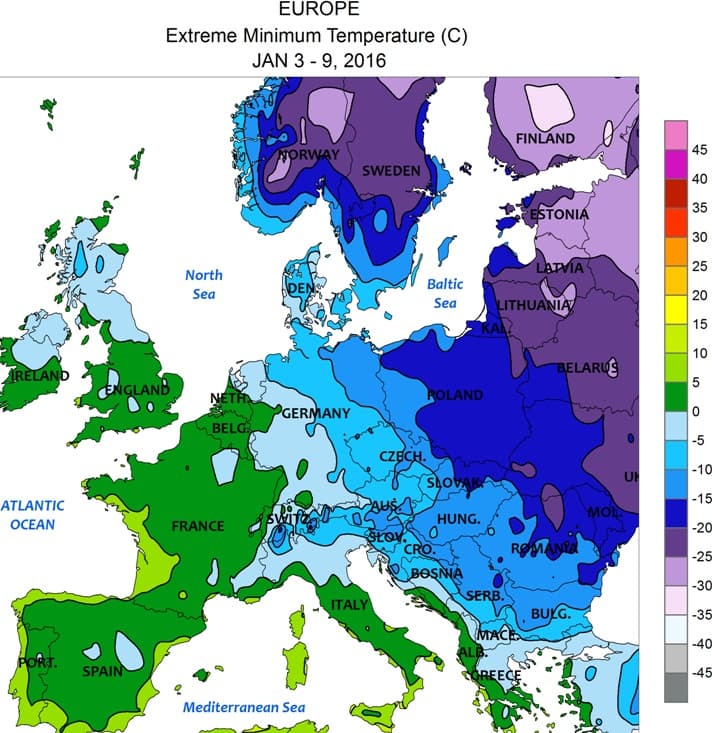 Image d'illustration pour Fortes gelées et neige en plaine : l'hiver frappe à nos portes ! 