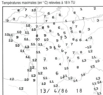 Image d'illustration pour Froid, neige et pluie en avril 1986... avant Tchernobyl