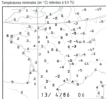 Image d'illustration pour Froid, neige et pluie en avril 1986... avant Tchernobyl