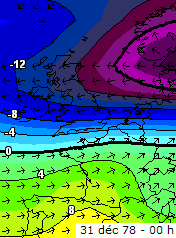 Image d'illustration pour Neige et froid dès le réveillon en janvier 1979