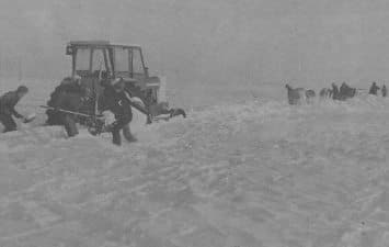 Image d'illustration pour Neige et froid dès le réveillon en janvier 1979