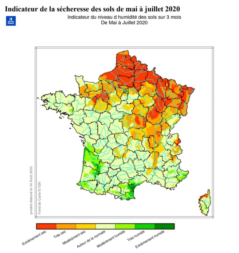 Image d'illustration pour Sécheresse en France : La situation s’aggrave