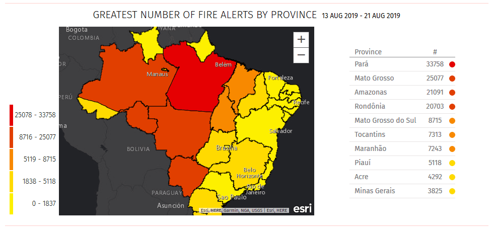 Image d'illustration pour Incendies en Amazonie, une catastrophe écologique mondiale en devenir