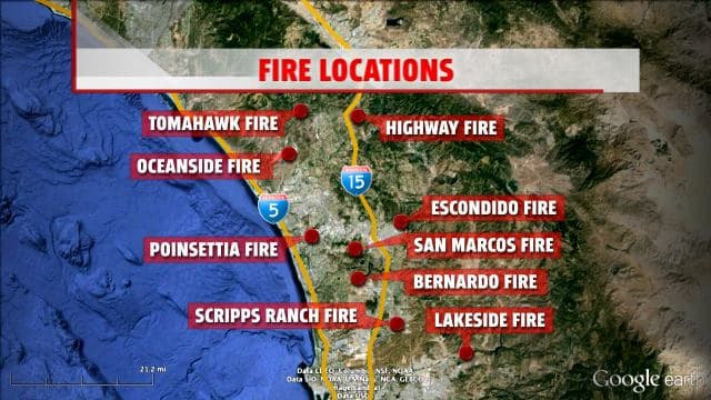 Image d'illustration pour Incendies et sécheresse en Californie (Etats-Unis) - Tornade de feu