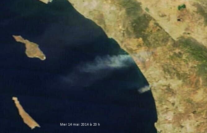 Image d'illustration pour Incendies et sécheresse en Californie (Etats-Unis) - Tornade de feu