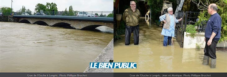 Image d'illustration pour Inondations : des crues records en Côte d'Or