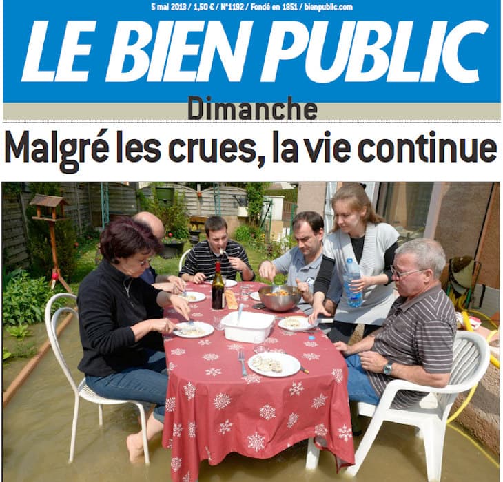 Image d'illustration pour Inondations : des crues records en Côte d'Or