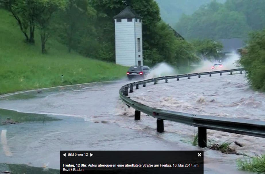 Image d'illustration pour Intempéries et inondations en Europe Centrale (Autriche, Serbie, Bosnie)