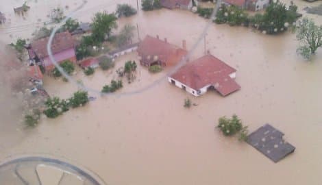 Image d'illustration pour Intempéries et inondations en Europe Centrale (Autriche, Serbie, Bosnie)