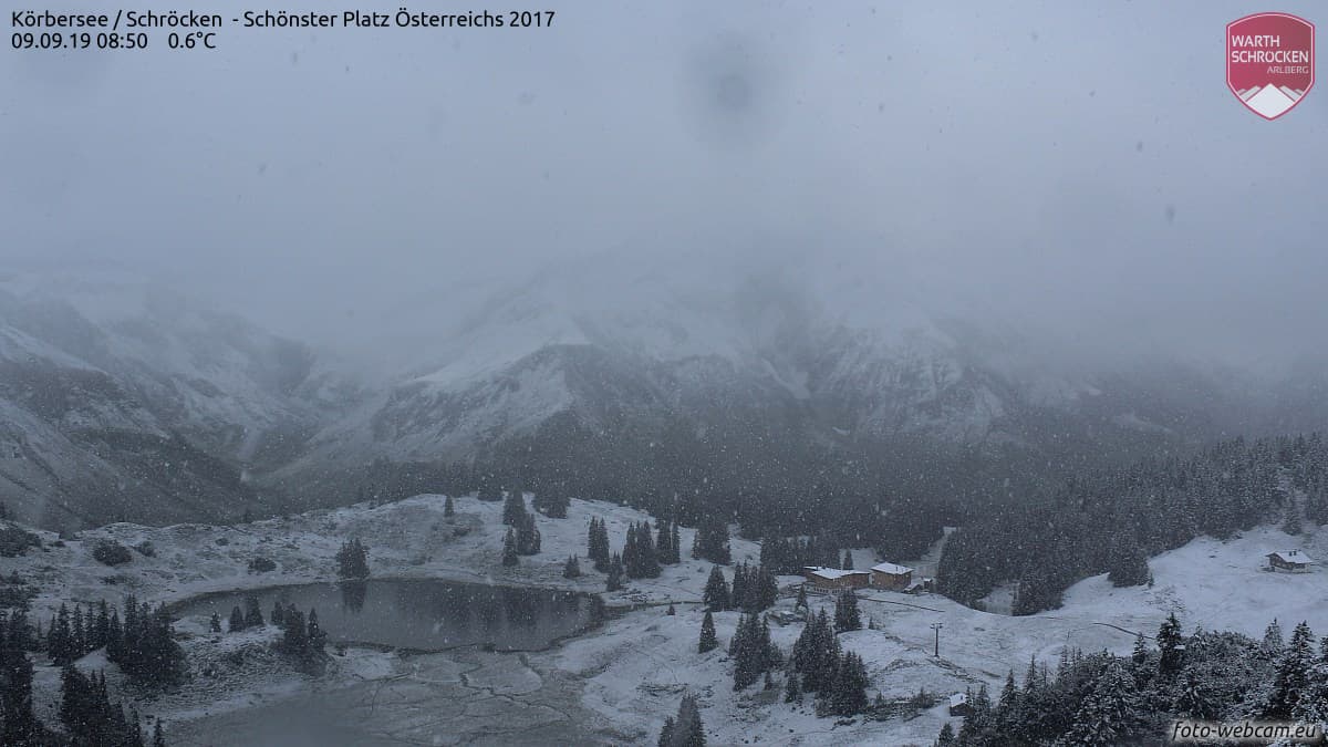 Image d'illustration pour Retour de la neige dans les Alpes