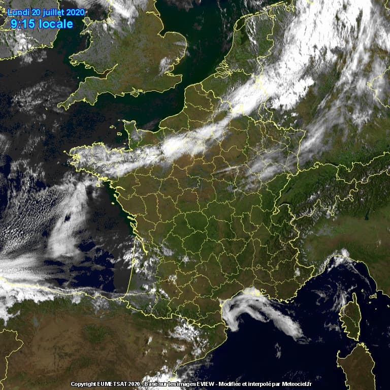 Image d'illustration pour Retour des orages parfois forts cette semaine sur la moitié Sud