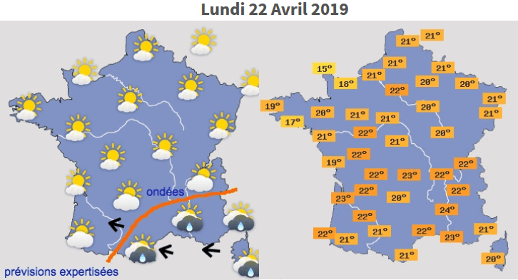 Image d'illustration pour Votre météo pour le week-end Pascal