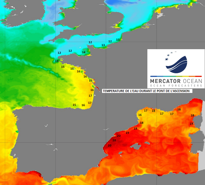 Image d'illustration pour Grandes marées et mer encore fraîche pour l'Ascension