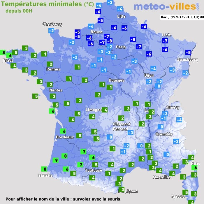 Image d'illustration pour Froid et fortes gelées sur le Nord de la France