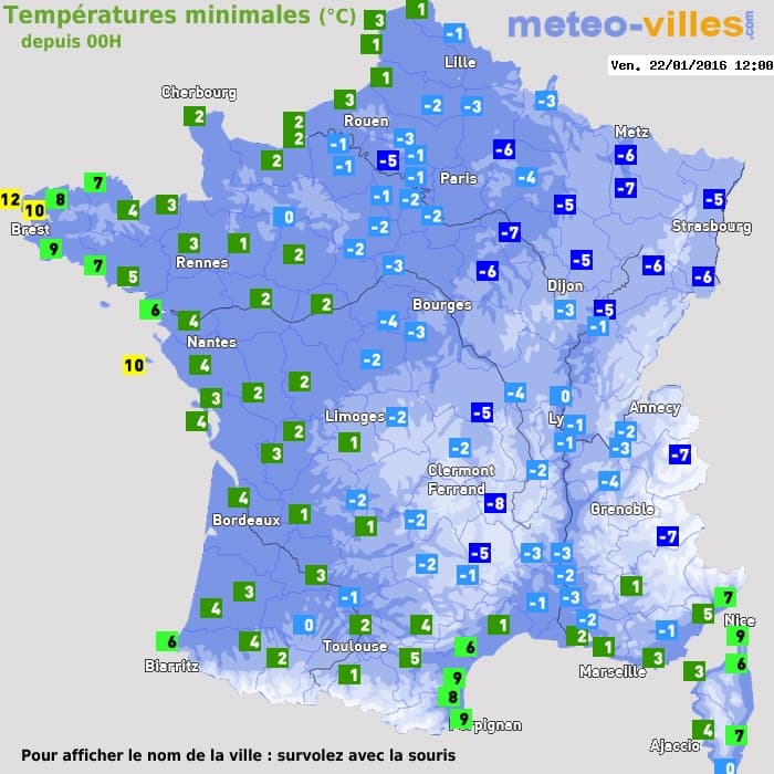 Image d'illustration pour Froid et fortes gelées sur le Nord de la France