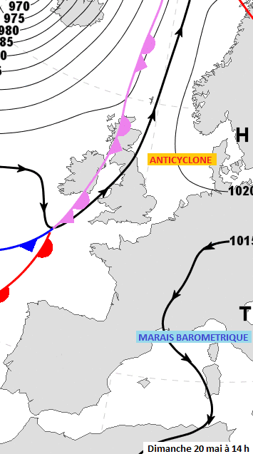 Image d'illustration pour Pentecôte plus ensoleillée que l'Ascension malgré des orages