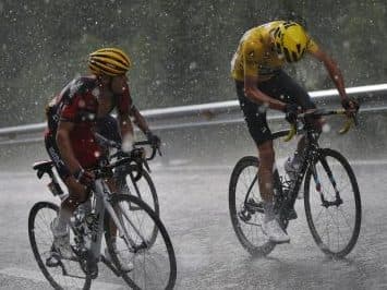 Image d'illustration pour Météo et Tour de France : de la canicule à la neige