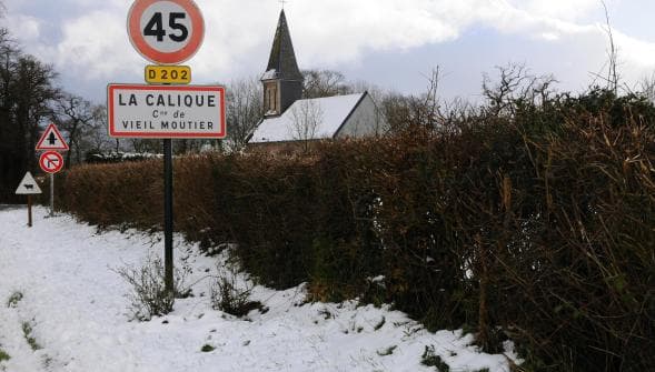 Image d'illustration pour Neige et verglas entre Nord Pas de Calais, Picardie et Normandie