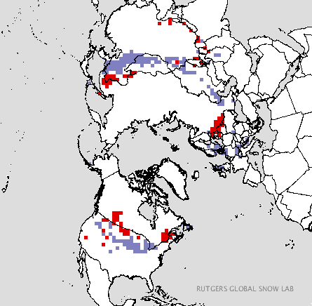 Image d'illustration pour France, Danemark, Etats-Unis - la neige gagne sur terrain 