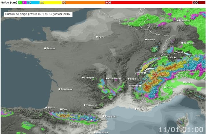 Image d'illustration pour Retour de la neige et des avalanches en montagne