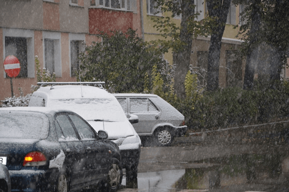 Image d'illustration pour La neige arrive sur l'Europe de l'Est