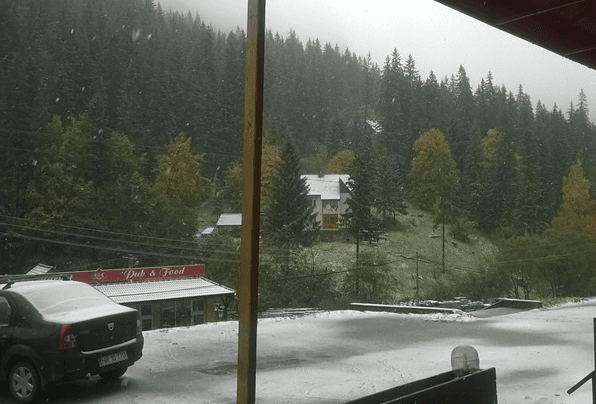 Image d'illustration pour La neige arrive sur l'Europe de l'Est