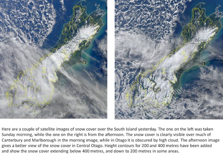 Image d'illustration pour Mauvais temps et grosse neige en Nouvelle Zélande