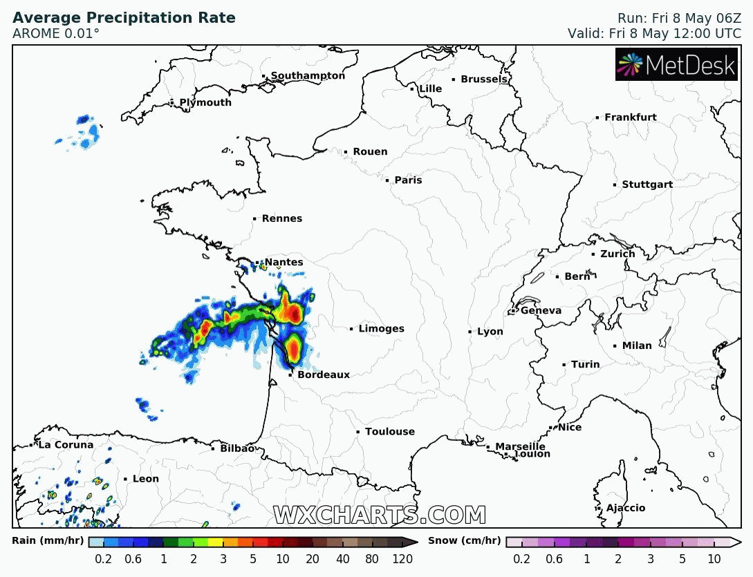 Image d'illustration pour Fréquents orages dans les prochains jours sur le pays 