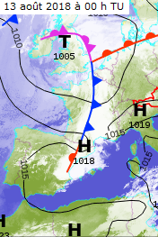 Image d'illustration pour Grêle et foudre lors des orages des 12 et 13 août