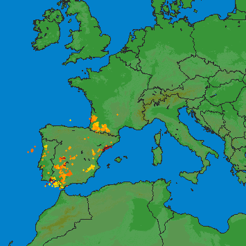 Image d'illustration pour La saison des orages débute - Grêle à Pau