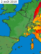 Image d'illustration pour Orages isolés pendant la canicule - Crue mortelle en Corse