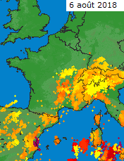 Image d'illustration pour Orages isolés pendant la canicule - Crue mortelle en Corse