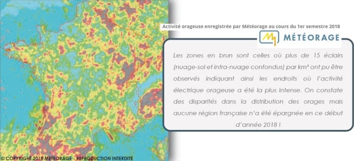 Image d'illustration pour De nouveaux orages fin juillet après un semestre record